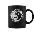 Ying Yang Flowtate 瞑想 水彩画 太極拳 メンズ レディース コーヒーマグ
