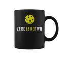 Zero Zero Two 、面白いピックルボール退職ギフト コーヒーマグ