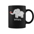 ぞうさん 象（牙 きば・りんご Hタイプ）【どうぶつフレンズ】面白 動物 イラスト コーヒーマグ