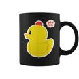 アヒル隊長ビッグプリント（横向き） コーヒーマグ