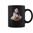 フレンチブルドッグ 犬 アイスクリームを食べる犬 面白い かわいい コーヒーマグ