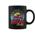 マイアミビーチtシャツ、マイアミ半袖グラフィックデザイン。 コーヒーマグ
