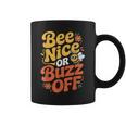 ミツバチ 養蜂家 ミツバチの巣立ち Bee Nice Or Buzz Off コーヒーマグ