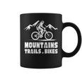 ヴィンテージ マウンテンバイク メンズ レディース バイカー Mtb トレイルバイク 長袖tシャツ コーヒーマグ