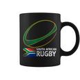 南アフリカラグビー南アフリカ国旗 コーヒーマグ