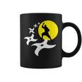 忍者訓練道場tシャツ 黒手裏剣ライトtシャツ コーヒーマグ