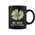 戦争なし、平和、反戦、戦争なし 長袖tシャツ コーヒーマグ