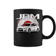 日の丸ラリーカー。日本国内市場の車。 Jdm コーヒーマグ