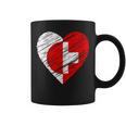 日本 スイス ハート 日本国旗 スイス国旗 ハート 長袖tシャツ コーヒーマグ