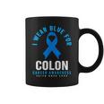 結腸直腸癌 I Wear Blue For Colon Cancer Awareness コーヒーマグ