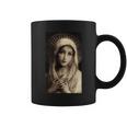 聖母マリア マリア カトリック絵画 長袖tシャツ コーヒーマグ