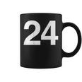 背番号24 番号付きシャツ番号 コーヒーマグ