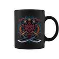 鬼魔悪魔日本の般若の面 コーヒーマグ