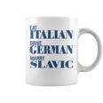 Eat Italian Drive German Marrylavic Quote Car ユーモア コーヒーマグ
