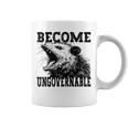 Raccoon Become Ungovernable ビンテージ グラフィック パンダ ミーム コーヒーマグ