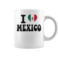 I Love Mexico ハートフラッグ レトロ 旅行 お土産 コーヒーマグ