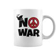 No War 反戦 平和の鳩 コーヒーマグ