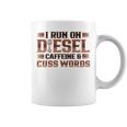 ディーゼルカフェインで走るトラック運転手 長袖tシャツ コーヒーマグ