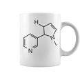 ニコチンの化学構造 コーヒーマグ