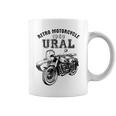 レトロモーターサイクルウラルtシャツ-ヴィンテージサイドカーモーターバイク コーヒーマグ