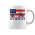 ワシントンdc アメリカ国旗tシャツ コーヒーマグ