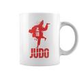 柔道着のクールな柔道tシャツ。 コーヒーマグ