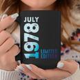 1978年7月 1978年 レトロ 1978 ヴィンテージ 限定版 1978 コーヒーマグ 面白い贈り物