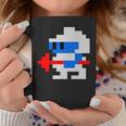 8ビット80年代レトロクラシックビデオゲームキャラクターダグヒーロー コーヒーマグ 面白い贈り物