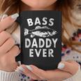 Bass Daddy Ever Fishing Daddy Father's Day コーヒーマグ 面白い贈り物