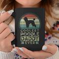 Coolest Poodle Daddy Ever Father's Day Dad コーヒーマグ 面白い贈り物