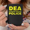 Dea 警察官 麻薬取締局 フロントプリント 長袖tシャツ コーヒーマグ 面白い贈り物