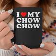 Dog I Love My Chow Chow Chow コーヒーマグ 面白い贈り物