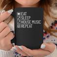 Eatleep House Music リピート Edm Lover Djハウスミュージック コーヒーマグ 面白い贈り物