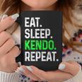 Eatleep Kendo Repeat 面白い格闘技コンバット コーヒーマグ 面白い贈り物