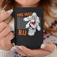 Free Hugs ブラジリアン柔術 Bjj 格闘技 面白い総合格闘技 コーヒーマグ 面白い贈り物