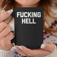 Fucking Hell 面白いことわざ 皮肉なかわいいクールなノベルティ コーヒーマグ 面白い贈り物