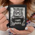 Cats Picture I Hate Peopleaying コーヒーマグ 面白い贈り物