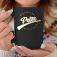 Personalized First Name For Peter コーヒーマグ 面白い贈り物