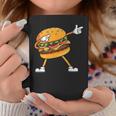 Hamburger チーズバーガー Burger Fast Food Cheeseburger Dabbing コーヒーマグ 面白い贈り物