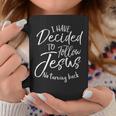 I Have Decided To Follow Jesus No Turning Back シャツ 洗礼 コーヒーマグ 面白い贈り物