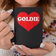 I Heart Goldie I Love Goldie カスタマイズ可 コーヒーマグ 面白い贈り物