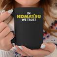 In Komatsu We Trust Dozer ブルドーザー キルドーザー トリビュート コーヒーマグ 面白い贈り物