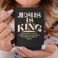 Jesus Is King Bibleerse John 14 コーヒーマグ 面白い贈り物