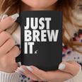 Just Brew It おもしろコーヒーシャツ コーヒーマグ 面白い贈り物