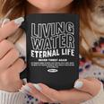 Living Water Eternal Life John 4 コーヒーマグ 面白い贈り物