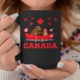 I Love Canada Cool Canada Bear & Chipmunk Cartoon Graphic コーヒーマグ 面白い贈り物