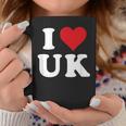 I Love Uk Initials I Heart UK First Last Name U K コーヒーマグ 面白い贈り物
