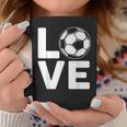 Loveoocer 愛を言うサッカー コーヒーマグ 面白い贈り物
