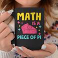 Math Is A Piece Of Pie Pi Day Nerd Mathtudent Teacher コーヒーマグ 面白い贈り物