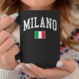 Milano Italia Flag Of Italy Classic コーヒーマグ 面白い贈り物